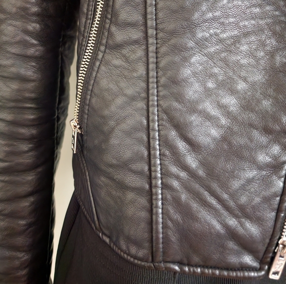 American Eagle faux leather jacket - Picture 6 of 10